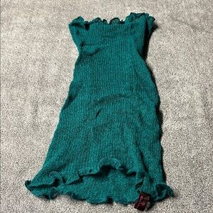 Love Culture Teal Green Knit Scarf Wrap